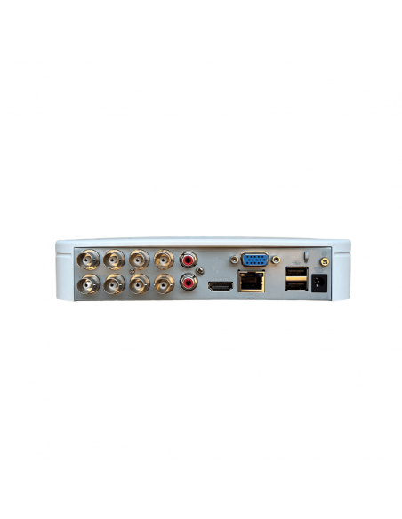 Dahua XVR4108C-I XVR 8 Canali 720p/1080p per Telecamere 2MP HDCVI e IP, 1 HDD, 10 canali telecamere IP, 1 HDMI, 1 VGA, 2 USB
