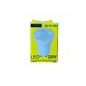 Lampadina LED GU10 35 mm 4W Luce Naturale Top Light GU10-35MM-4WN, Resa 40W, 350 Lumen, 4000K, Apertura luce 38°