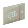 Bticino XM8002 Cronotermostato WiFi Smart Sabbia con App per il controllo remoto, Installabile ad incasso, Funzione Boost