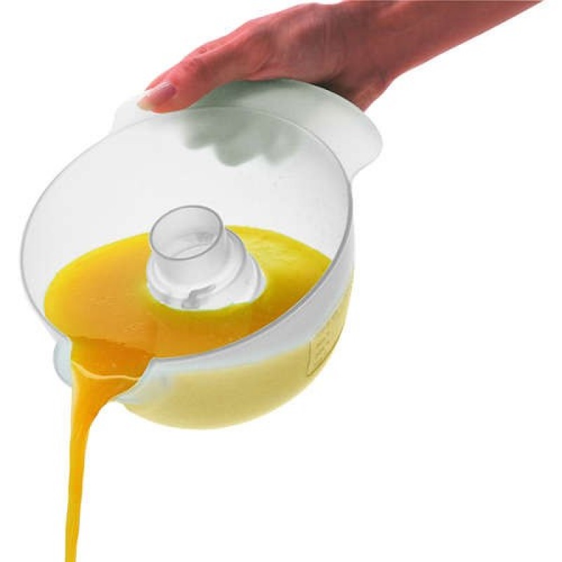 Philips HR2738 Spremiagrumi elettrico con recipiente da 500 ml, 25W, Vano avvolgicavo, Design compatto, Componenti lavabili