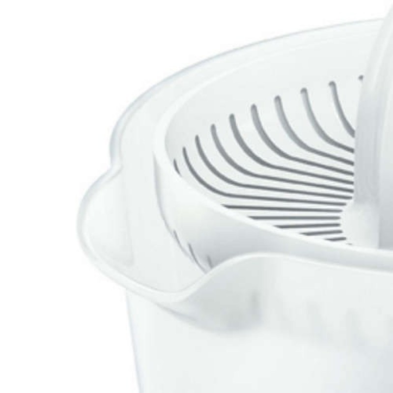 Philips HR2738 Spremiagrumi elettrico con recipiente da 500 ml, 25W, Vano avvolgicavo, Design compatto, Componenti lavabili