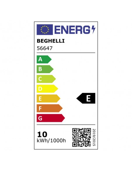 Beghelli 56647 Striscia LED 24V Luce Naturale, 10W/Metro, 1330 lumen/Metro, 4000K, IP20, Dimmerabile