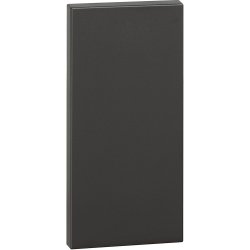 Bticino Living Now KG8100 Falso polo estetico Nero, 1 Modulo, Serie Civili