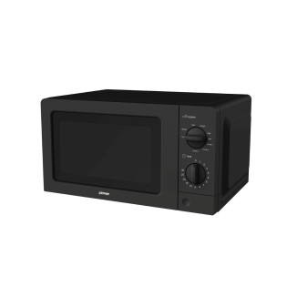 Zephir ZHC21M Forno Microonde 20 Litri con grill, Nero, Timer, 9 livelli di cottura, 1100W + 900W, 5 Potenze