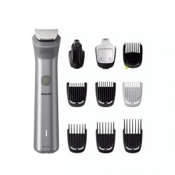 Philips MG5921/15 Multigroom Ricaricabile 10in1 per Barba, Capelli, Corpo e peli superflui, Wet&Dry, Autonomia 120 minuti
