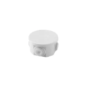 FAEG FG13401 Scatola Stagna di derivazione con passacavi, IP44, Diametro 65 mm, Coperchio a pressione