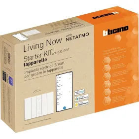 Bticino Living Now K2011KIT Starter Kit per tapparelle, Gateway + Comandi connessi