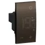 Bticino Living Now KB4441 Termostato Ambiente Bronze per riscaldamento e condizionamento elettronico, 2 Moduli, MADE IN ITALY