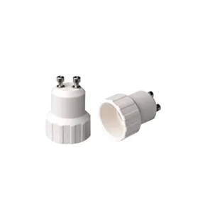 Adattatore Portalampada da GU10 a E14 ProPart, Massimo 40W, Termoplastica bianca