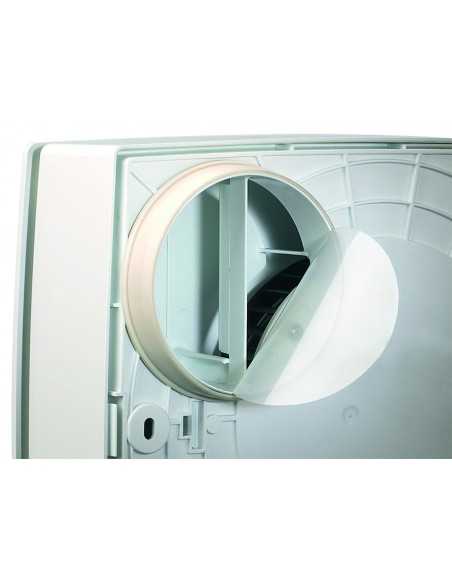 Aspiratore centrifugo da condotto diametro 100 mm Vortice 11936 Quadro Micro 100, Muro, soffitto, Portata 65 m3/h, MADE IN ITALY