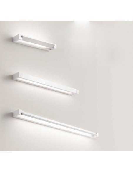 Applique da parete orientabile moderno e semplice Perenz Sway 6630 BCT, 17W LED, Luce calda-Naturale-Fredda, 1275 Lumen, Bianco