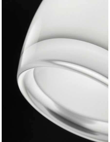 Vistosi Implode SP 50 Sospensione Bianco e Trasparente, Diametro 50 cm, 3 E27, MADE IN ITALY, Luminosa e Moderna: Coppolav.it