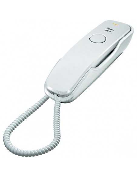 Telefono a filo bianco Gigaset DA210, Memorizza fino a 10 numeri, Fissaggio a muro, Ripetizione dell'ultimo numero: Coppolav.it