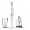 Frullatore ad immersione 2in1 con accessorio tritatutto e bicchiere graduato Philips HR2532, 650W, Lama Pro Mix, Ergonomico