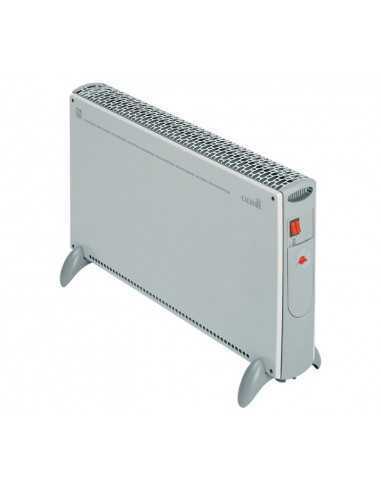  Termoventilatore elettrico portatile 2000W Vortice 70201 CaldoRe con termostato, 3 Potenze, Avvolgicavo, MADE IN ITALY, IMQ