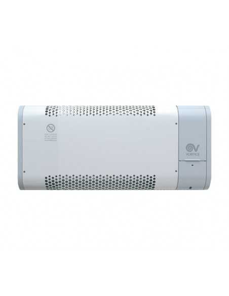 Vortice 70572 Microsol 1000-V0 Termoconvettore da parete slim silenzioso con termostato ambiente, 1000W, 2 potenze MADE IN ITALY