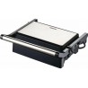 Bistecchiera elettrica compatta con apertura piastre a 180° Zephir ZHC653, 1500W, Piastre antiaderenti, Raccolta grassi, LED