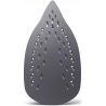 Ferro da stiro con piastra antiaderente Philips GC1742/40, Sistema Anti calcare Calc-Clean, 2000W, Vapore fino a 25g/min, Rosso