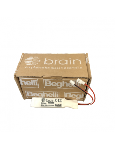 Batteria al litio per funzione emergenza Placca Luminosa Colorata Touch Beghelli Brain Classic, Beghelli 81296E: Coppolav.it